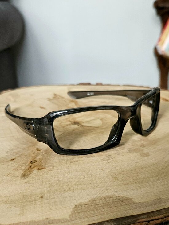 Oakley Other - Oakley 4+1 Squared Sunglasses Frames – Translucent Smoke Grey – Frames Only